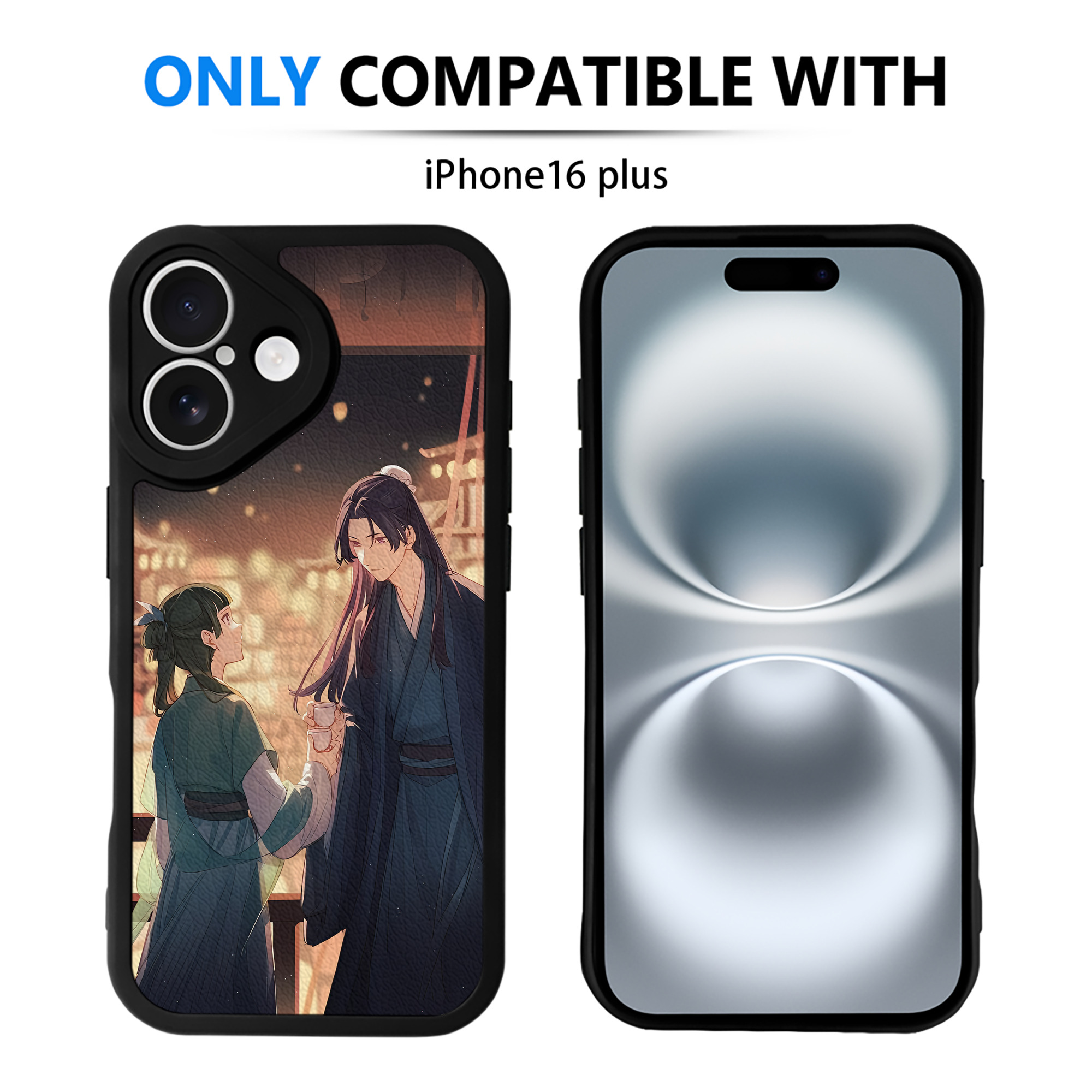 薬屋のひとりごと The Apothecary Diaries 【iPhone 16シリーズ対応】シリコンスマホケース（レザー調） 材質：シリコン